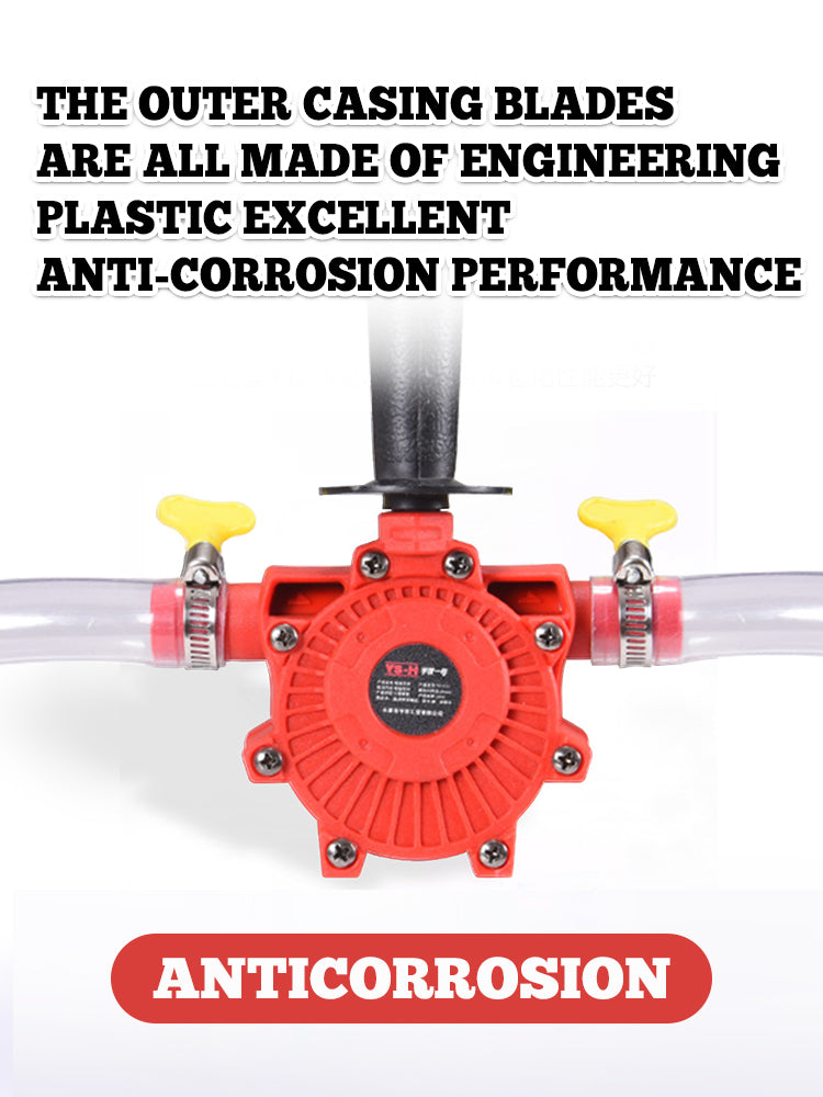 Electric Drill Drive Pump Self Priming Transfer Pumps Oil Fluid Water Pump Portable Round Shank Portable Easy Installtion Pump