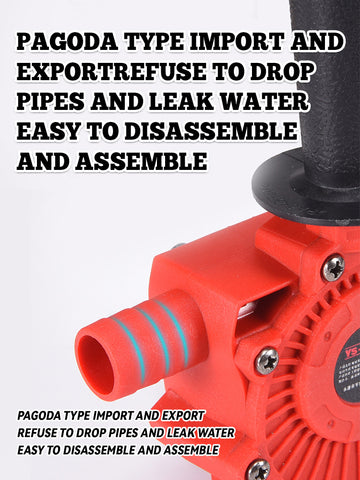 Electric Drill Drive Pump Self Priming Transfer Pumps Oil Fluid Water Pump Portable Round Shank Portable Easy Installtion Pump
