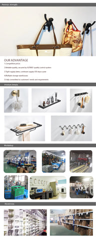 Movable Bathroom Shelves No Drill Shelf Organizer Shower Support Steel Shelf Multifunction Shelves Storage Unit For Bathroom