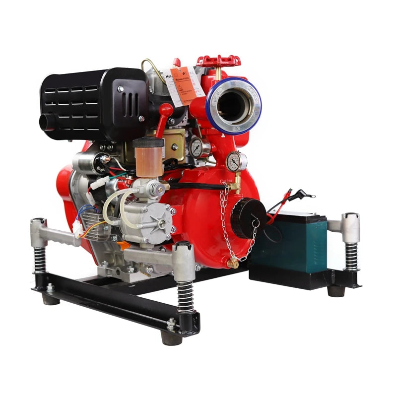 Water Pump  Quality 15HP Engine Portable Fire Fighting Centrifugal Pump for Sea Water