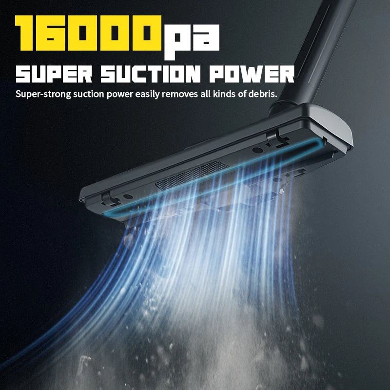 16000pa Brushless Electric Vacuum Cleaner Handheld Rechargeable Dry/Wet Dust Carpet Collector Machine for Makita 18v Battery Pin
