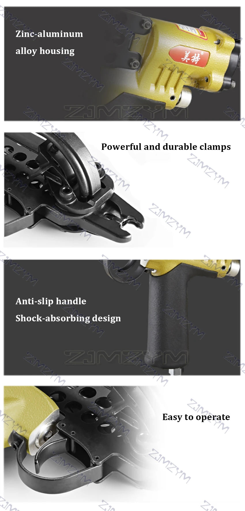 SC760C Pneumatic C-Ring Gun Air Nail Gun Hog Ring Plier C Ring Pliers Tool Air C-type Machine Nailer Pneumatic Nail Gun