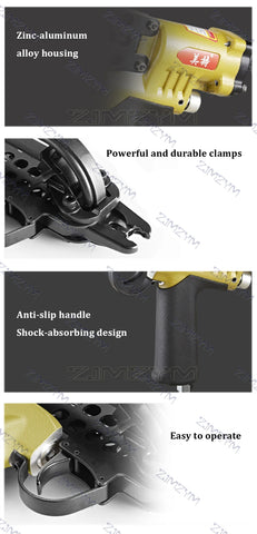 SC760C Pneumatic C-Ring Gun Air Nail Gun Hog Ring Plier C Ring Pliers Tool Air C-type Machine Nailer Pneumatic Nail Gun