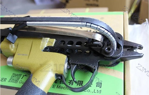 SC760C Pneumatic C-Ring Gun Air Nail Gun Hog Ring Plier C Ring Pliers Tool Air C-type Machine Nailer Pneumatic Nail Gun
