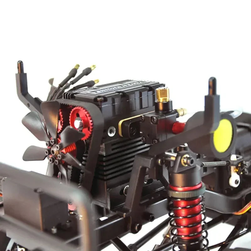 1/8 Remote Control Car 4WD Off-Road Vehicle Model FS L200A DIY Engine Assembly Kit Remote Control Car Toy Model Kit
