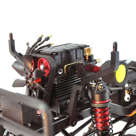 1/8 Remote Control Car 4WD Off-Road Vehicle Model FS L200A DIY Engine Assembly Kit Remote Control Car Toy Model Kit