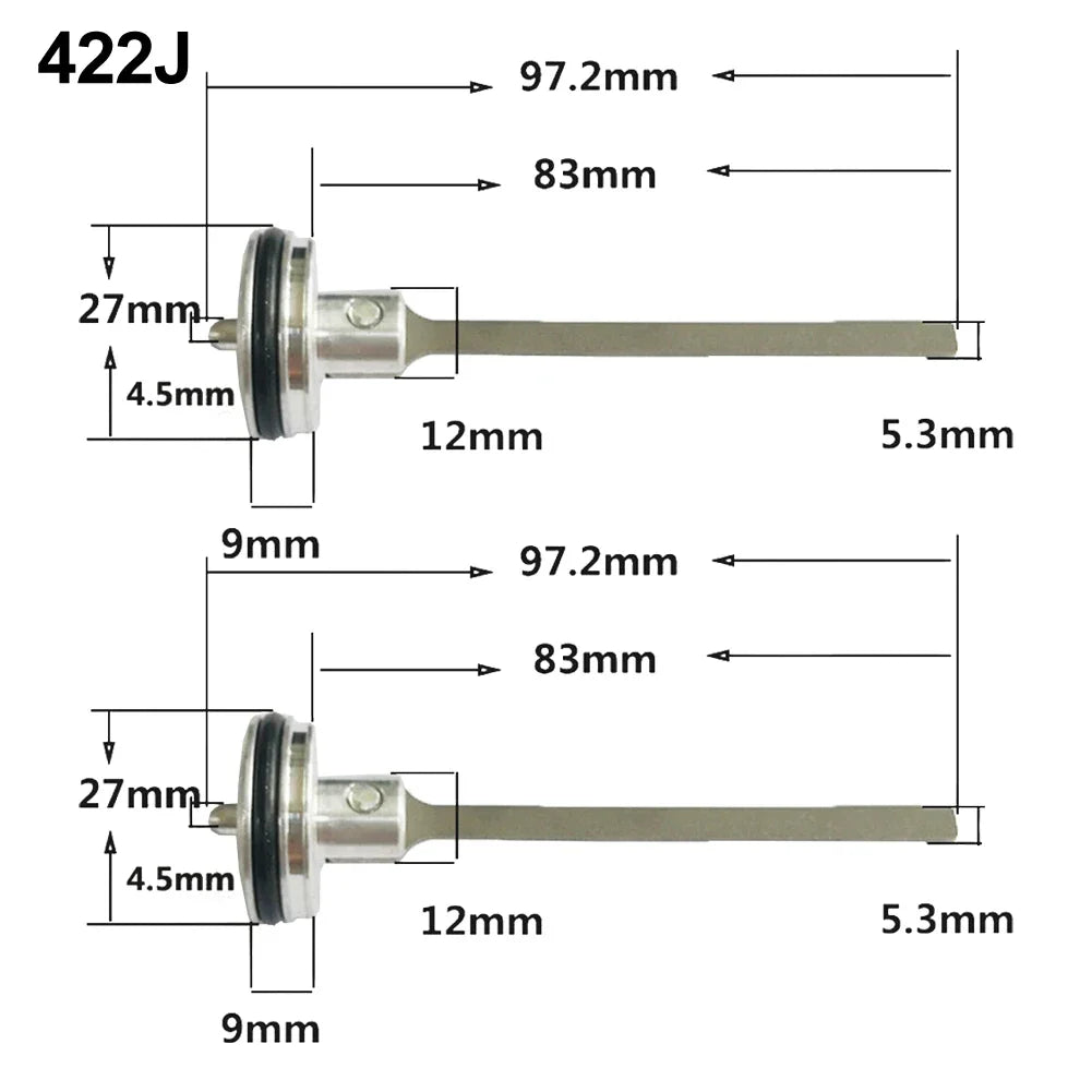 Pneumatic Nailer Needle for Air Nailers High Hardness Compatible with T50DC ST64 For F30D For F30G P625B 1013J 422J