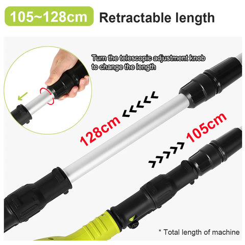 Abeden 20V Handheld Electric Ripper Cultivator Garden Rotary Tiller Cordless Weeder Garden Tractor Portable Grass Trimmer