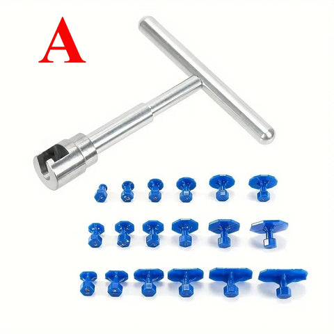 Car Dent Repair Tool Auto Body Part Mechanical Sheet Metal Paintless Dent Removal Puller Kit Hand Tools Kit Set