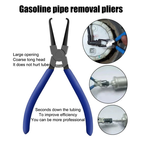 Vise Car Hose Oil Hose Crimping Plier Car Repair Hand Tool R Type Hand-held Tools Water Pipe Clamp Collar Hose Clip Clamp Pliers