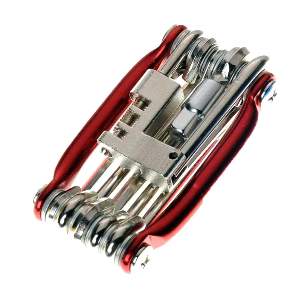 10 in1 Multifunction Bicycle Repairing Set Multipurpose MTB Bike Repair Tool Kit Wrench Screwdriver Chain Hex Spoke Repair Tools