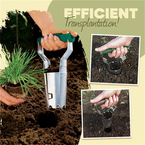 Gardening Seedling Extractor Planting Tool Kit Sandy Dipping Flower Tube Transplanter Transplanting Extractor Garden Tool