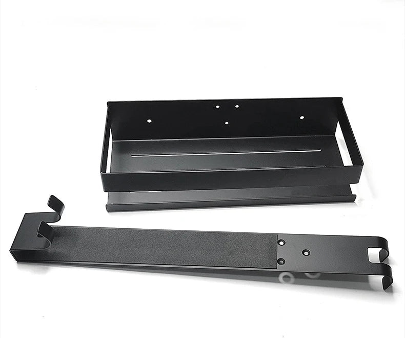 Movable Bathroom Shelves No Drill Shelf Organizer Shower Support Steel Shelf Multifunction Shelves Storage Unit For Bathroom