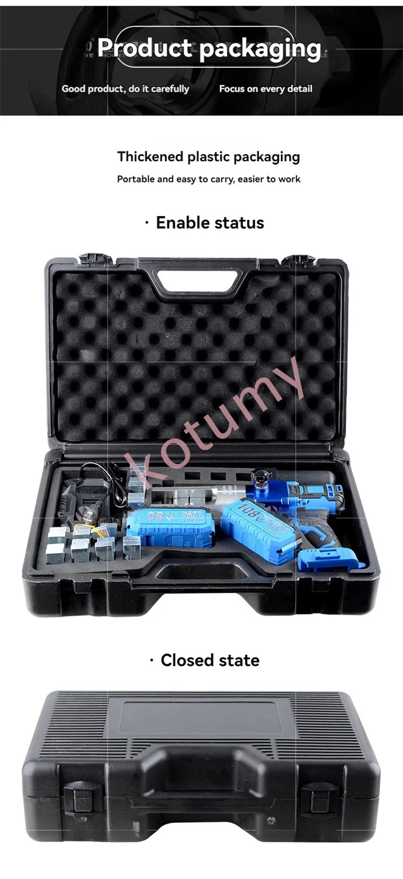 18V Lithium Battery Hydraulic Pliers Hydraulic Electric Fast Crimping Pliers Wire Terminals Crimping Cable Pliers