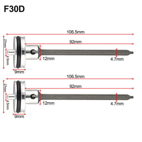 Pneumatic Nailer Needle for Air Nailers High Hardness Compatible with T50DC ST64 For F30D For F30G P625B 1013J 422J