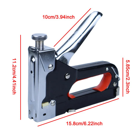 4-in-1 Manual Nail Gun Tool Durable Air Nailer for DIY, Home Decoration, Camping & Industrial Use