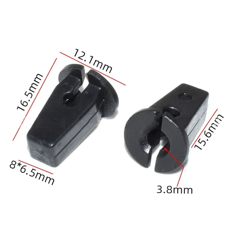 10/20Pairs Car Self Tapping Screws Engine Clamps Torx Screw Bolt Bumper Arch Mud Flaps Splash Guards Undertray Trim Fixing