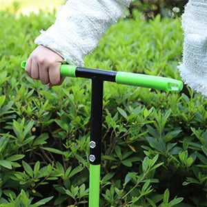 Bulb Planter Tool Grass Plugger Tool Transplanting Garden Hole Digger for Plants Serrated Base Gardening Bulb Sod Transplanter