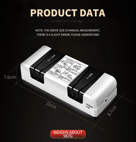 Electric Knife Sharpener Multi-function Automatic Cut Sharpener For Slotted screwdrivers Scissors Knives Electric Fast Sharpener