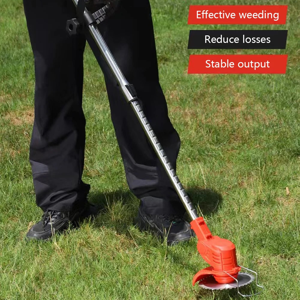 【2025 New】Cordless Lawn Mower Handheld Electric Grass Trimmer Adjustable Garden Tool Compatible With Makita 21V Battery