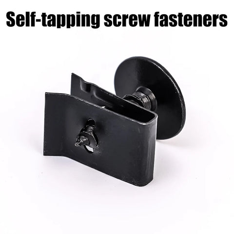 Self Tapping Screws Metal Fastener Clip for Car Motorcycle U-Type Clip with Screw Anti-rust Protection Clip Screw Iron Sheet Kit