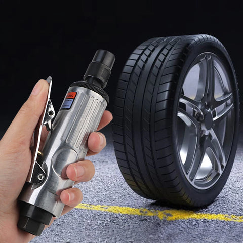 Air Grinder Mill Engraving Tool Car Tool Grinding Polishing Machine Kit Pneumatic Die Grinder 1/4" 1/8" 16Pcs Air Die Grinder