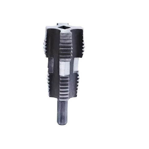 4/6Electric Drill Compatible Pvc Pipe Threader Kit Double Head Water Pipe Inner Hole Wire Opener Electric Drill Water Pipe Opene