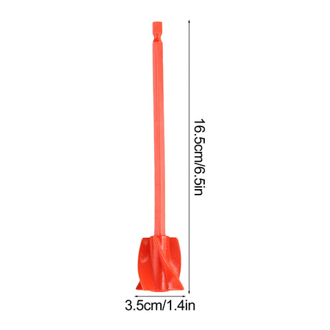 Epoxy Mixer Paint Drill Attachment Paddle Consistency Liquids Resin Head Stirrer Mixer Paint Resin Attachment With Drill Chuck