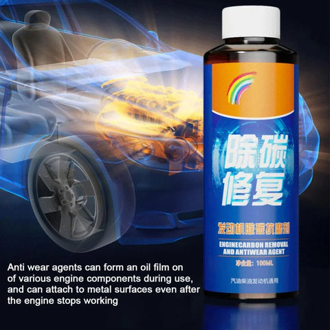 Efficient Anti-wear Agent, Engine Protection Agent Engine Cleaner Effective Reduce Noise Shake and Burn Engine Oil Cleaner