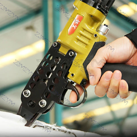 SC760C Pneumatic C-Ring Gun Air Nail Gun Hog Ring Plier C Ring Pliers Tool Air C-type Machine Nailer Pneumatic Nail Gun