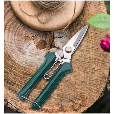 Garden Tools Secateurs Bonsai Shears Metal Gardening Scissor Pruning Tool Hand Cutter Fruit Picking Weed Household Potted