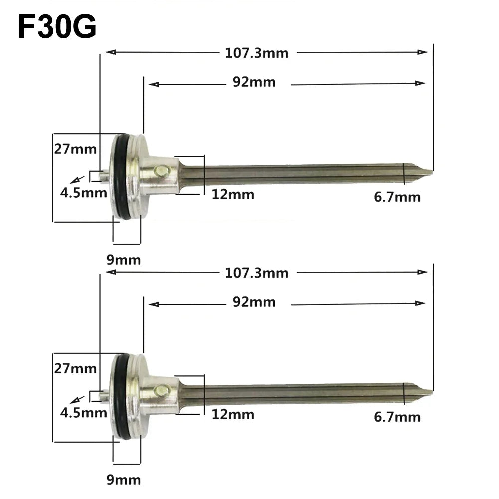 Pneumatic Nailer Needle for Air Nailers High Hardness Compatible with T50DC ST64 For F30D For F30G P625B 1013J 422J