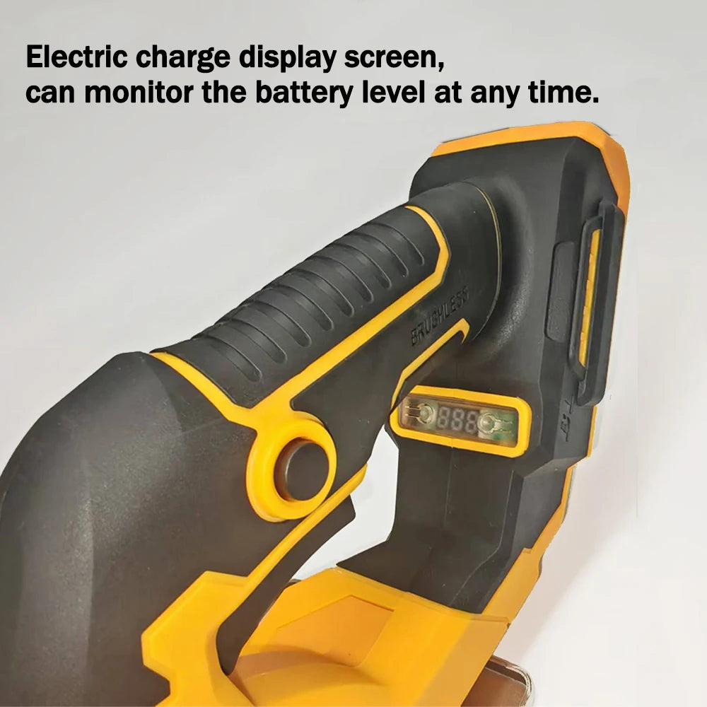 5.5IN Electric Circular Saw Brushless External Rotor Cordless High Power Power Tools Compatible with Dewalt 18V Battery