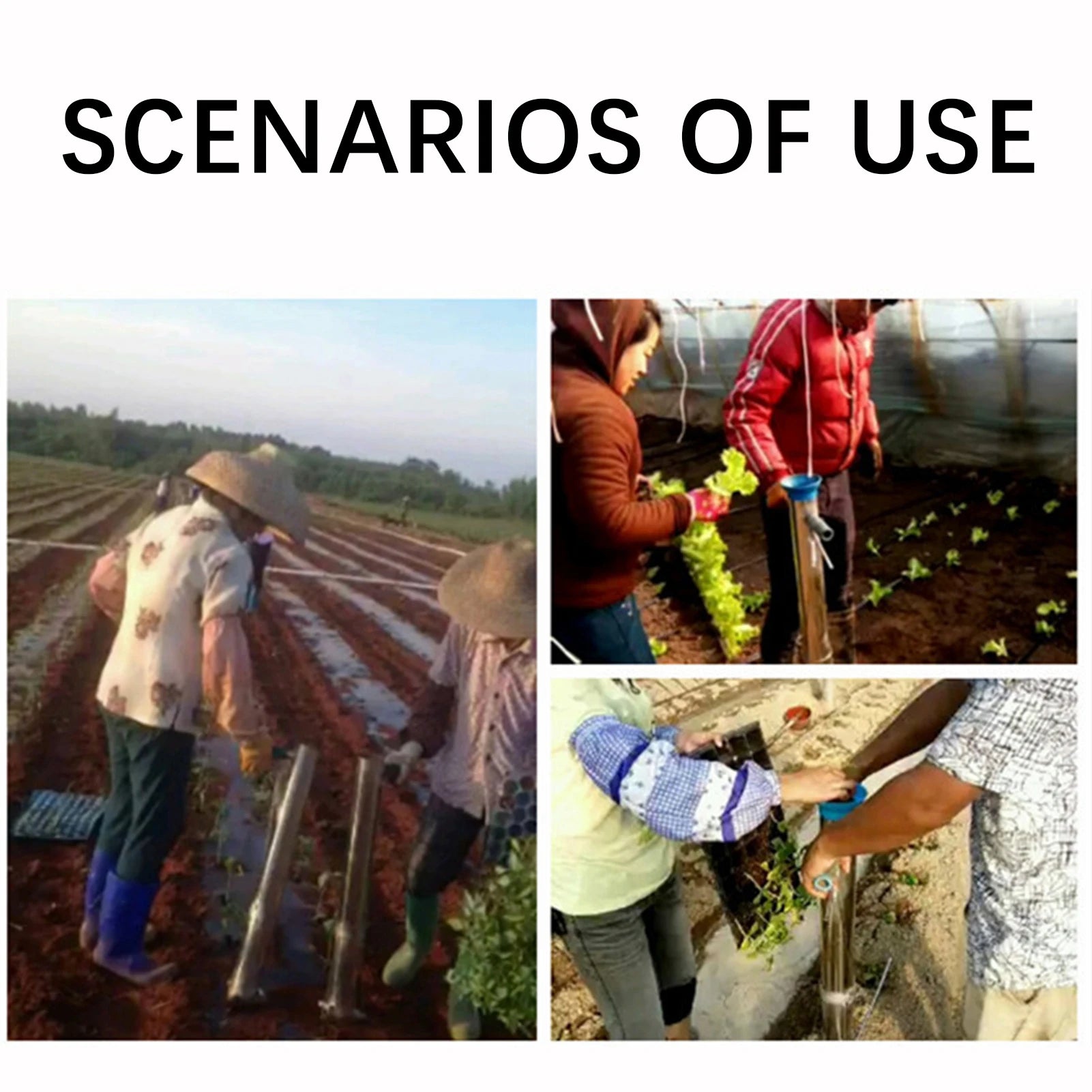 Plant Transplanting Tool Seedling Transplanter Portable Multipurpose Transplanting Seedling Planter For Vegetable Garden