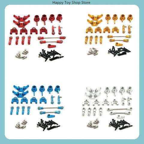 WLtoys 1/28 284161 284010 284131 K989 RC Car Metal Upgrade Parts Kit Spare Parts