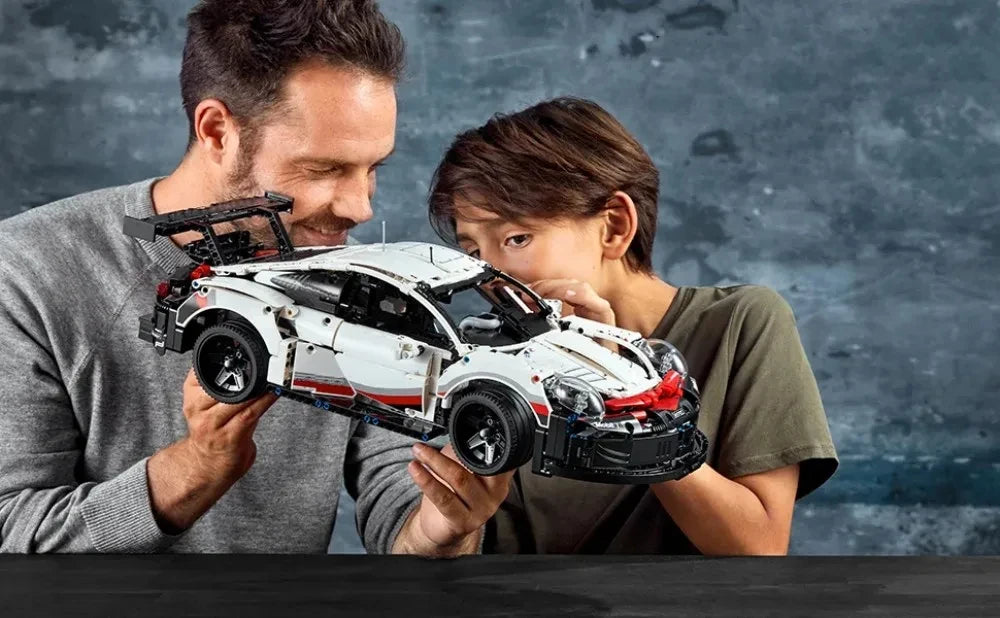 3200+PCs Vehicle Building Blocks Kit, Off-Road & Race Car Model Set for Adults - Mechanical DIY Construction Gift