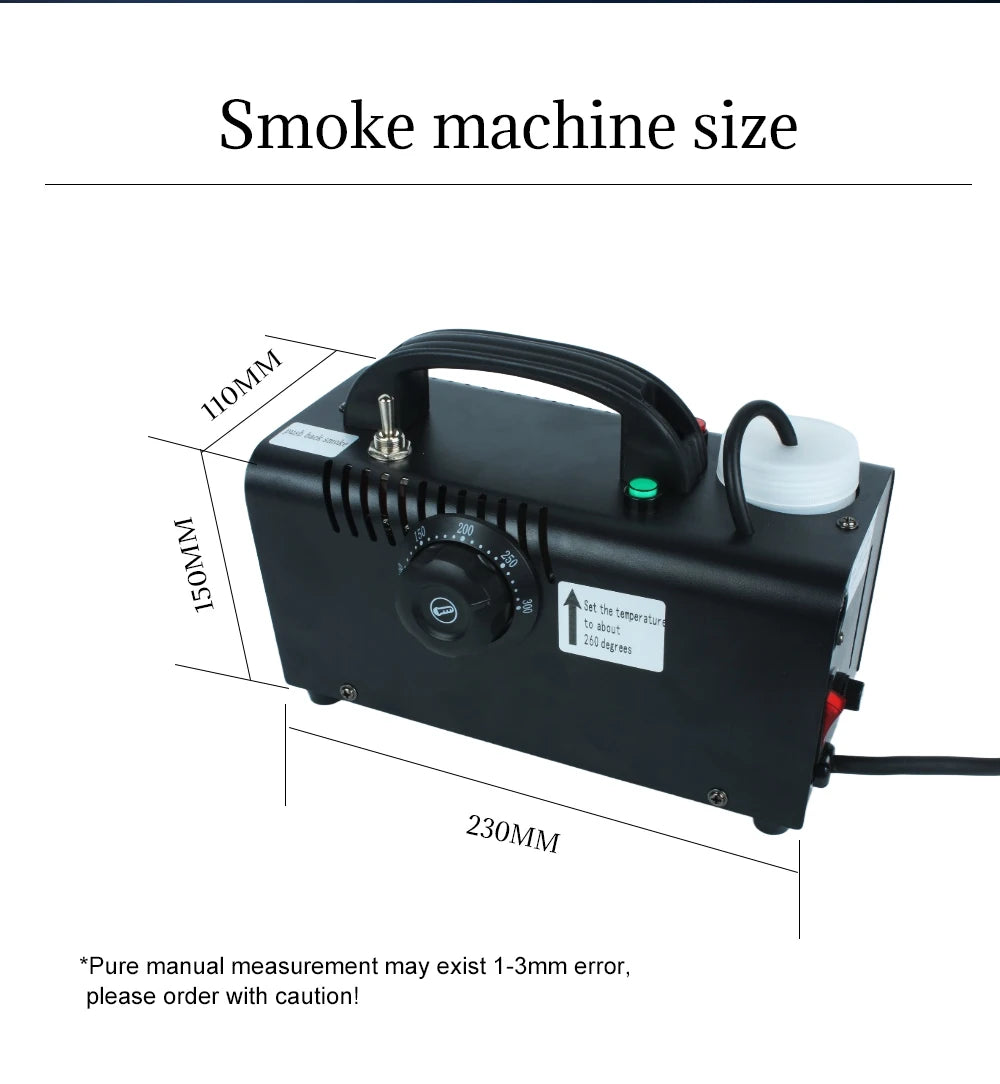12V Water Mist Fog Machine Low Smoke Machine Auto Car Sprayer Outdoor Photography Machine For DJ Stage Wedding Music Party