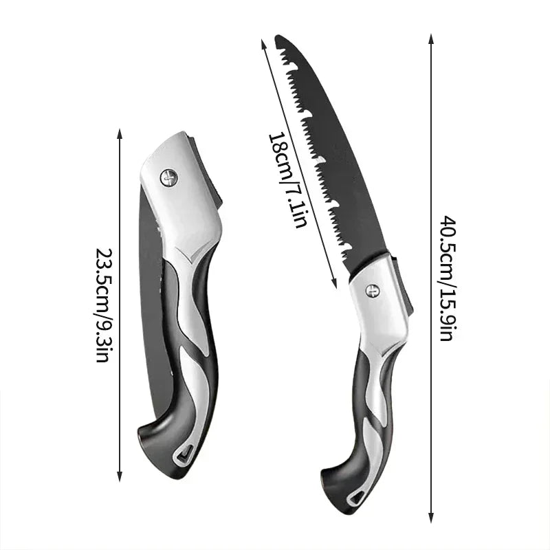 1PCS Multifunctional Folding Hand Saw Outdoor Logging Saw Woodworking Folding Portable Saw For Garden Pruner Gardening Tools