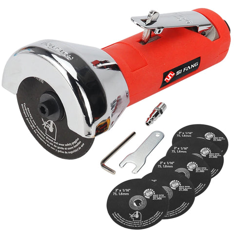 3 Inch Pneumatic Angle Grinder Wheel Air Grinder Tool for Metal Wood Cutting Grinder Pneumatic Tool Polishing Machine