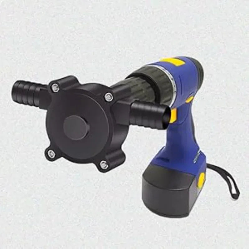 Hand Pump Water Drill Water Pump Electric Drill Pump for Water Gasoline Oil Diesels Fluid Water Transfer Pump Mini Pumping
