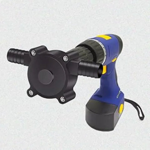 Hand Pump Water Drill Water Pump Electric Drill Pump for Water Gasoline Oil Diesels Fluid Water Transfer Pump Mini Pumping