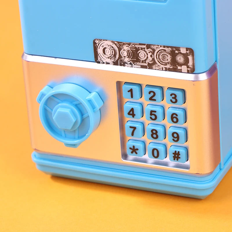 1 Piece ATM Mini Cash Saving Money Box New Password Children's Piggy Bank Financial Saving Toys Child Gift For Boys Girls