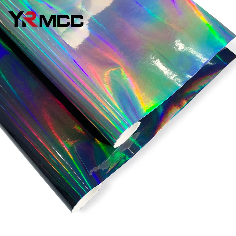 Holographic Chrome Vinyl Plating Car Sticker For Auto Body Decorationand Truck Decoration Auto Decals Air Bubble Free