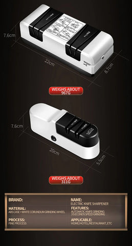 Electric Knife Sharpener Multi-function Automatic Cut Sharpener For Slotted screwdrivers Scissors Knives Electric Fast Sharpener