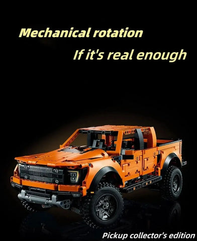 3200+PCs Vehicle Building Blocks Kit, Off-Road & Race Car Model Set for Adults - Mechanical DIY Construction Gift