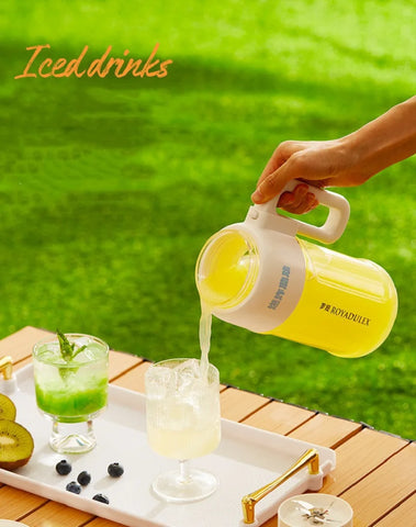 1000ml Wireless Juicer Blender Portable Drinking Cup Milkshake Mixer Juice Maker USB Rechargeable Home Juice Cup 1500mAh