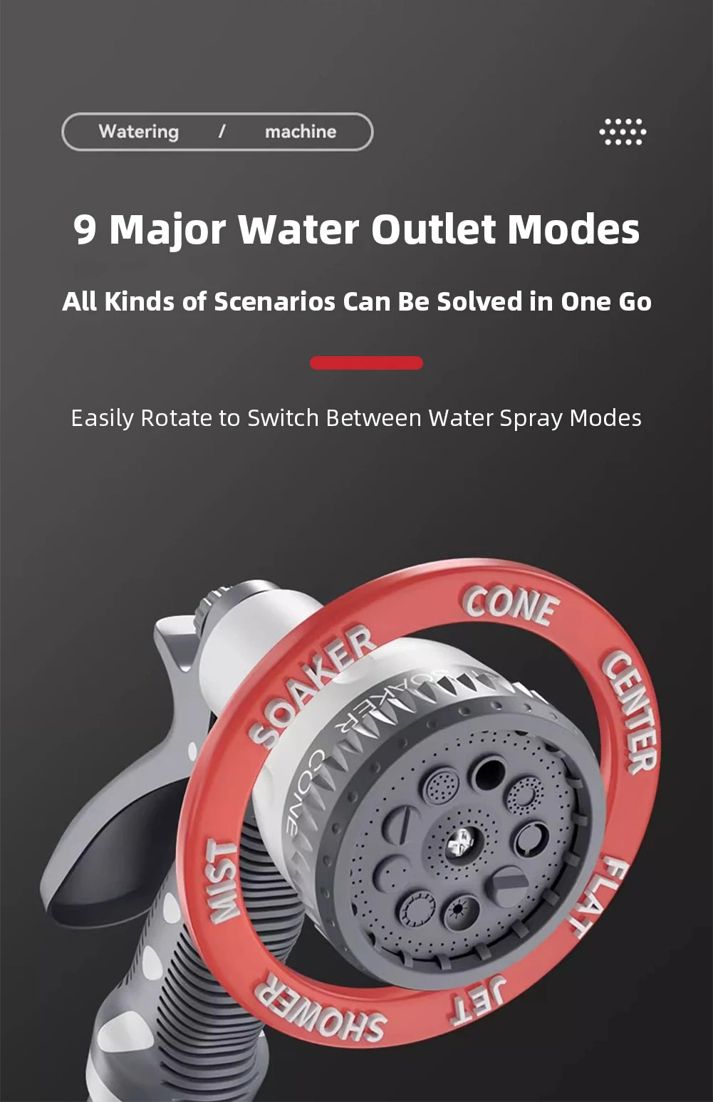 Portable Rechargeable Watering Machine Outdoor Lithium Battery Dual-core Water Pump Rural Watering Vegetable Garden Supplies