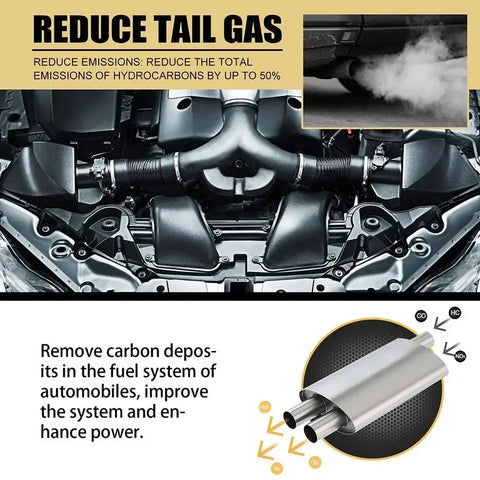 30ml Car Catalytic Converter Cleaner Deep Cleaning Multipurpose Cleaner Engine CSV Clean Accelerators Catalysts Easy Cleaner