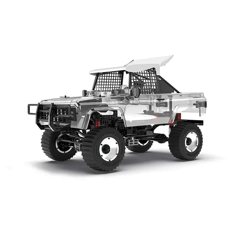 1/8 Remote Control Car 4WD Off-Road Vehicle Model FS L200A DIY Engine Assembly Kit Remote Control Car Toy Model Kit