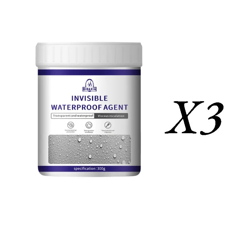 【Transparent Liquid Wall Waterproof Adhesive】Clear Waterproof Coating for Wall Leak Repair Invisible Protection Easy Application